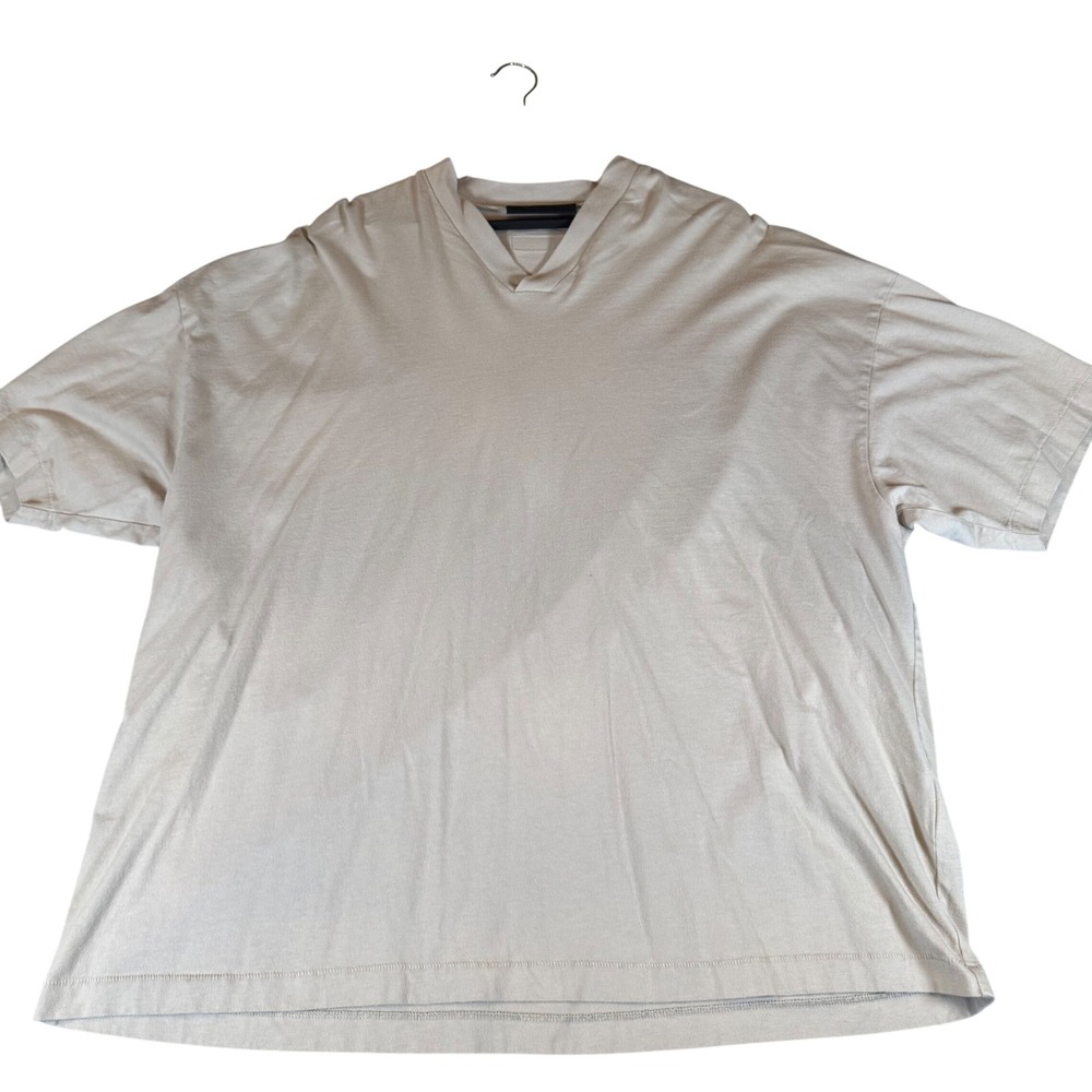 Essentials Fear of‎ God T-Shirt Sand Crew Neck Short Sleeve Menswear oversize